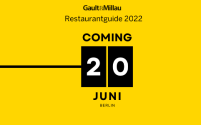 Terminankündigung  RESTAURANTGUIDE DEUTSCHLAND 2022