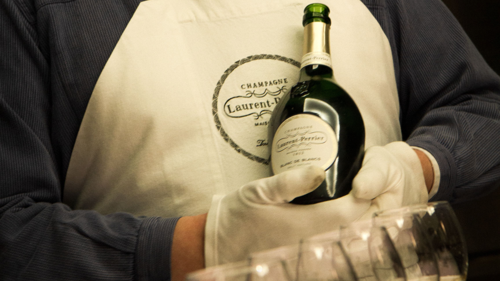 Nur wenige der bekannten Champagnermarken sind noch in Privatbesitz, das größte davon ist Laurent-Perrier...