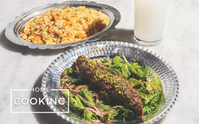 Pistazien-Kebab mit OsmanlıPirinç Pilavı von Elif Oskan